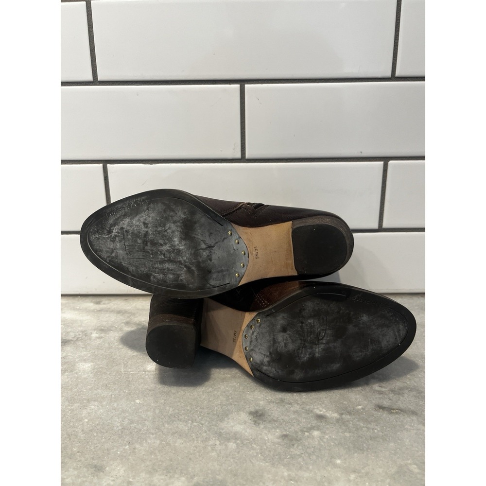 Louise Et Cie Lo-Vianne Brown‎ Leather Buckle Ankle Boots Booties Size 5 - Picture 11 of 12